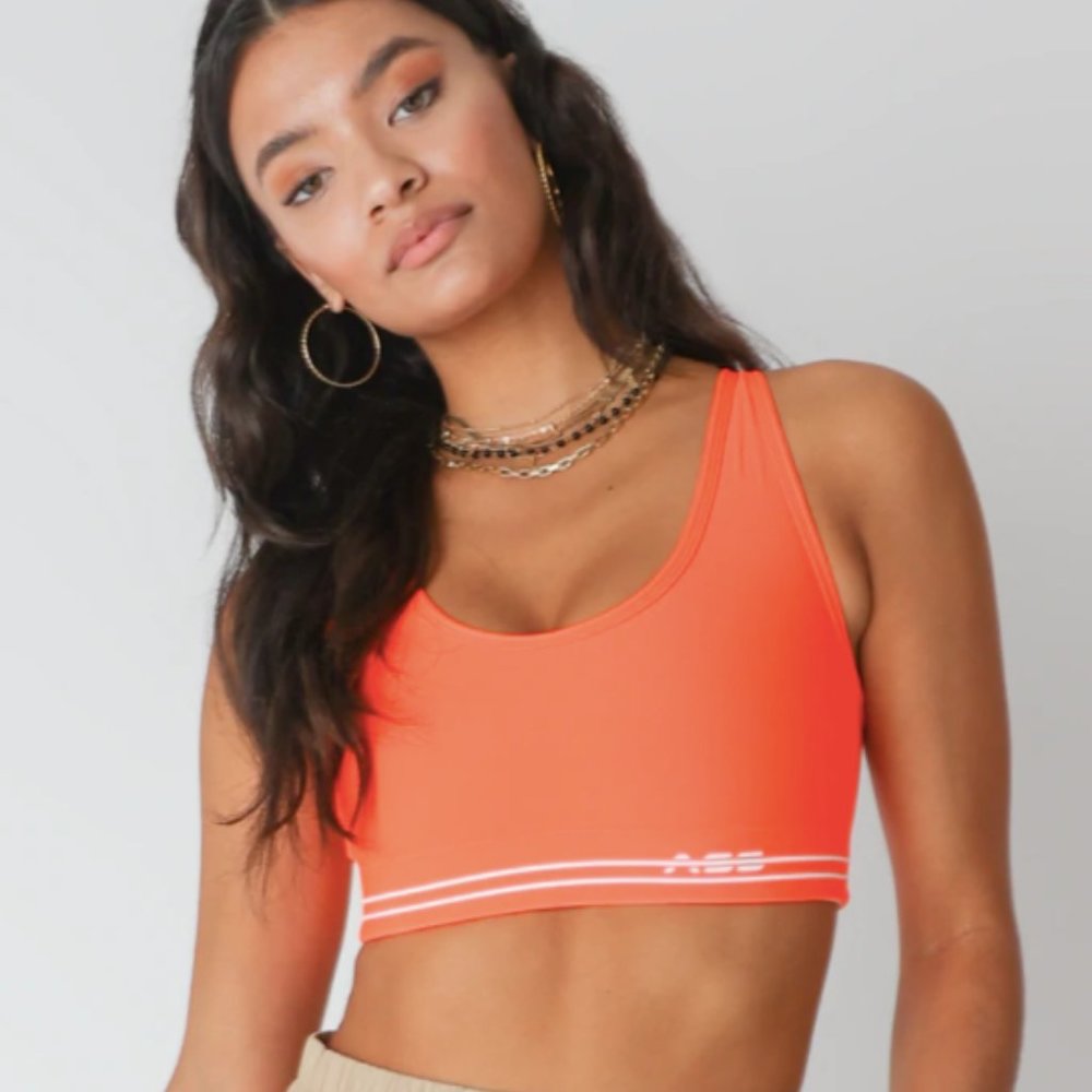 Adam Selman Cross Back Bra